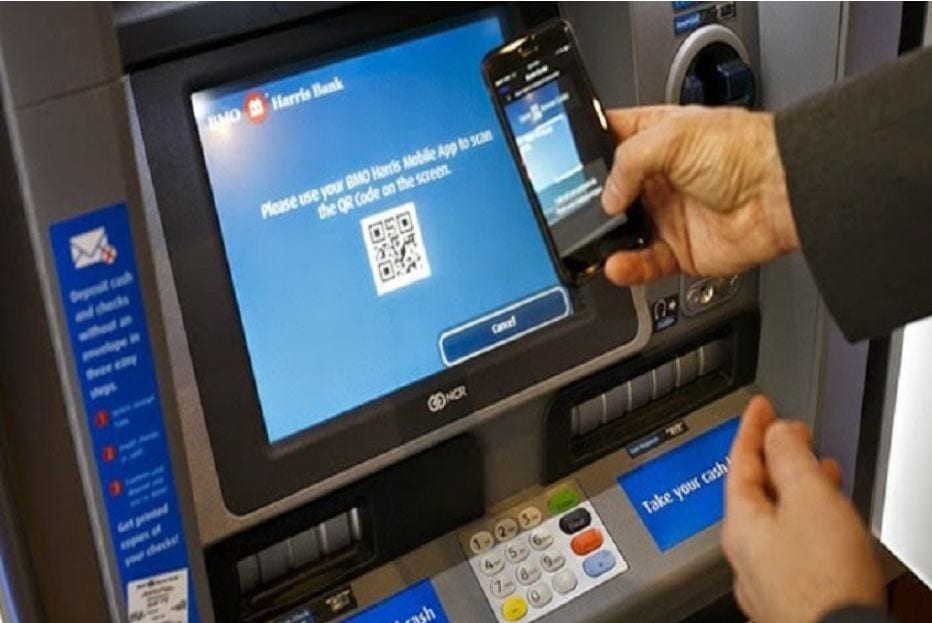 बँकांना एटीएमची सुविधा पुरवणारी कंपनी AGS ट्रान्झॅक्ट ही सुविधा विकसित केली आहे. ज्यामुळे ग्राहक UPIच्या सहाय्यानं पैसे काढू शकतील. Paytmमध्ये ज्या पद्धतीनं QR कोड स्कॅन करून पेमेंट केलं जातं त्याच पद्धतीनं या सुविधेचा वापर करता येईल. यासाठी नॅशनल पेमेंट कॉर्पोरेशन इंडियाची मंजुरी मिळताच सर्व एटीएम मशीन अपडेट केलं जाईल. बँकांना एटीएमची सुविधा पुरवणारी कंपनी AGS ट्रान्झॅक्ट ही सुविधा विकसित केली आहे. ज्यामुळे ग्राहक UPIच्या सहाय्यानं पैसे काढू शकतील. Paytmमध्ये ज्या पद्धतीनं QR कोड स्कॅन करून पेमेंट केलं जातं त्याच पद्धतीनं या सुविधेचा वापर करता येईल. यासाठी नॅशनल पेमेंट कॉर्पोरेशन इंडियाची मंजुरी मिळताच सर्व एटीएम मशीन अपडेट केलं जाईल.