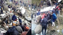जम्मू-काश्मीरच्या पुंछमध्ये बस दरीत कोसळली,11 प्रवाशांचा मृत्यू