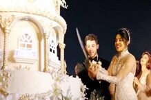 Photos : अबब, प्रियांका-निकच्या लग्नाचा तिप्पट उंचीचा केक पहा!