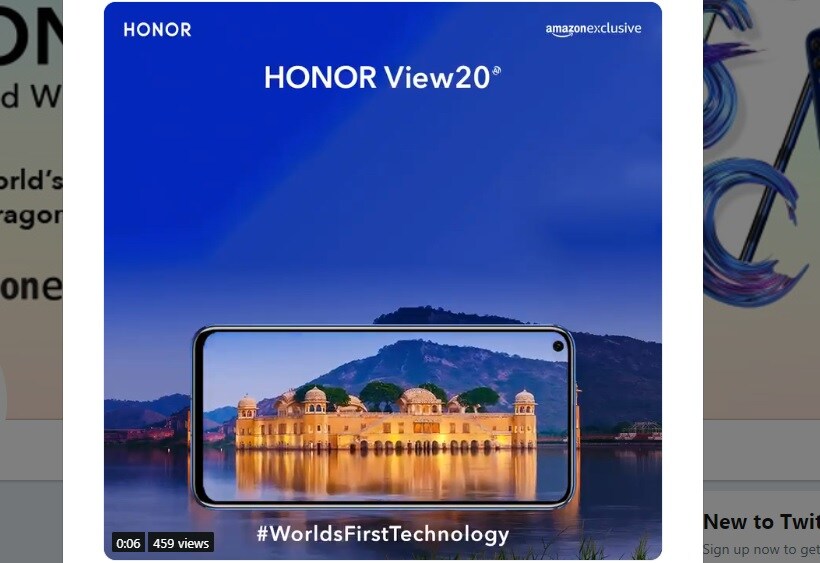 ऑनर व्ह्यू-20 स्मार्टफोनचा डिसप्ले फूल HD+ 6.4 इंचचा आहे. फोनला 6GB रॅम आणि 128GB इंटरनल स्टोअरेज तसेच 8GB रॅम आणि 128GB इंटरनल स्टोअरेज अशा दोन प्रकारात लाँच केलं आहे. ऑनर व्ह्यू-20 स्मार्टफोनचा डिसप्ले फूल HD+ 6.4 इंचचा आहे. फोनला 6GB रॅम आणि 128GB इंटरनल स्टोअरेज तसेच 8GB रॅम आणि 128GB इंटरनल स्टोअरेज अशा दोन प्रकारात लाँच केलं आहे.