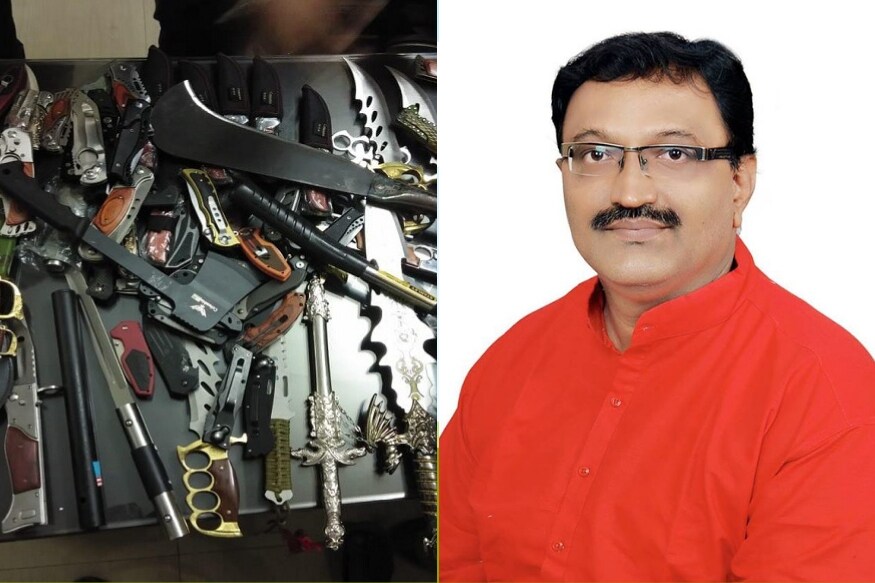 भाजप पदाधिकाऱ्याकडे मोठा शस्त्रसाठा सापडल्याने खळबळ उडाली असतानाच आता साताऱ्यातही शस्त्रसाठी सापडला आहे. भाजप पदाधिकाऱ्याकडे मोठा शस्त्रसाठा सापडल्याने खळबळ उडाली असतानाच आता साताऱ्यातही शस्त्रसाठी सापडला आहे.