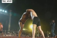 सांगलीत रंगल्या पोलीस उपअधिक्षकांच्या कुस्त्या; पहा VIDEO