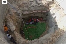 VIDEO : शिवसेनेचं ठिय्या आंदोलन; 60 फूट खोल विहिरीत उतरले शेतकरी