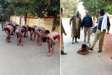 VIDEO : अघोरी शिक्षा, 12 मुलांना अर्धनग्न करून रस्त्यावर काढली परेड