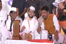 VIDEO : ...जेव्हा आदित्य ठाकरेंच्या मंचावर दोन कट्टर विरोधक एकत्र येतात
