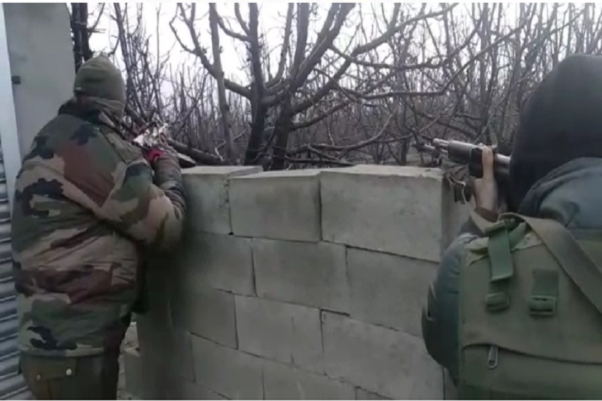 भारतीय सुरक्षा दलाने पुलवामा हल्ल्याच्या 3 मास्टरमाईंडला घेरलं, पहाटेपासून चकमक सुरू