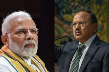 पाकिस्तानचं विमान पाडलं, NSA अजित डोवाल आणि पंतप्रधान मोदींमध्ये बैठक