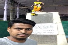 पुणे- संभाजी उद्यानात रात्री बसविलेला पुतळा पोलिसांनी हटविला