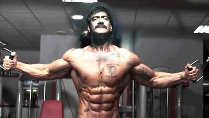 अजय नेहमी 45 मिनिटं ट्रेडमिलवर कार्डिओ एक्झरसाइज करतो. 
