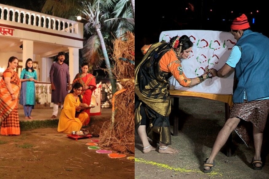 सगळीकडे रंगपंचमी आणि होळीची तयारी सुरु झाली आहे. रंगपंचमीच्या दिवशी लोक त्यांच्यातील वैर विसरून एकमेकांना रंग लावून जुने राग विसरून जातात तर होळीला वाईटावर चांगल्याच गोष्टीचा विजय होतो असं म्हंटलं जातं. कलर्स मराठीवरील लोकप्रिय मालिका ‘घाडगे & सून’, ‘लक्ष्मी सदैव मंगलम्’, ‘नवरा असावा तर असा’ आणि ‘बाळूमामाच्या नावानं चांगभलं’ मालिकेमध्ये होळी आणि रंगपंचमीचे विशेष भाग या आठवड्यामध्ये प्रेक्षकांना पाहायला मिळणार आहेत. सगळीकडे रंगपंचमी आणि होळीची तयारी सुरु झाली आहे. रंगपंचमीच्या दिवशी लोक त्यांच्यातील वैर विसरून एकमेकांना रंग लावून जुने राग विसरून जातात तर होळीला वाईटावर चांगल्याच गोष्टीचा विजय होतो असं म्हंटलं जातं. कलर्स मराठीवरील लोकप्रिय मालिका ‘घाडगे & सून’, ‘लक्ष्मी सदैव मंगलम्’, ‘नवरा असावा तर असा’ आणि ‘बाळूमामाच्या नावानं चांगभलं’ मालिकेमध्ये होळी आणि रंगपंचमीचे विशेष भाग या आठवड्यामध्ये प्रेक्षकांना पाहायला मिळणार आहेत.