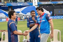 IPL 2019 : सचिन आणि गांगुलीची वानखेडेवर ग्रेट भेट