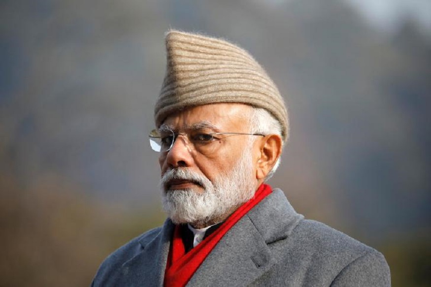India's Prime Minister Narendra Modi visits the National Cemetery in Seoul, South Korea, February 22, 2019. REUTERS/Kim Hong-Ji