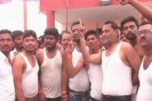 VIDEO: रवींद्र गायकवाडांना सेनेकडून उमेदवारी नाही, कार्यकर्त्यांचं मुंबईत आंदोलन