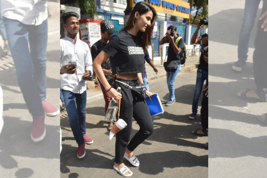 दिशा पाटनीचे जबरदस्ती काढले फोटो, बॉडीगार्डने धक्काबुक्की केल्याचा व्हिडीओ VIRAL