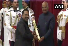 राष्ट्रपतींच्या हस्ते पद्म पुरस्कार विजेत्यांचा सन्मान