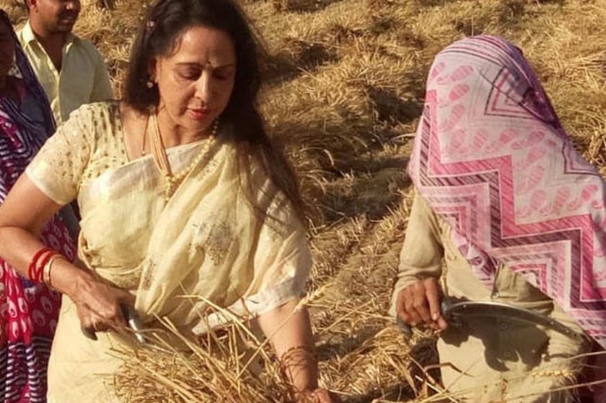 हेमा मालिनी यांनी २०१४ मध्ये भाजपकडून निवडणूक लढवली आणि मथुरा येथून त्या जिंकूनही आल्या. यावर्षीही त्या मथुरा येथूनच उभ्या राहिल्या आहेत. त्यांनी प्रचाराला सुरुवातही केली. हेमा मालिनी यांनी २०१४ मध्ये भाजपकडून निवडणूक लढवली आणि मथुरा येथून त्या जिंकूनही आल्या. यावर्षीही त्या मथुरा येथूनच उभ्या राहिल्या आहेत. त्यांनी प्रचाराला सुरुवातही केली.