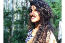 साडीतही तेवढीच हॉट दिसते प्रिया प्रकाश वॉरियर, सोशल मीडियावर PHOTO VIRAL