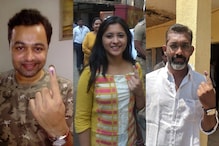 लोकसभा निवडणूक 2019: 'या' मराठी कलाकारांनी बजावला मतदानाचा हक्क लोकसभा निवडणूक 2019: 'या' मराठी कलाकारांनी बजावला मतदानाचा हक्क