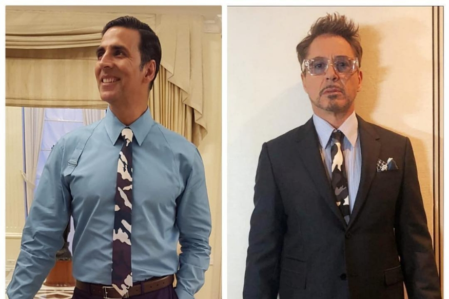 चक्क एवेंजर्सचा आर्यन मॅनने केली अक्षय कुमारची कॉपी, खिलाडीने शेअर केला फोटो