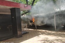 भुसावळात दगडी कोळशाच्या वॅगनला आग; पोस्ट ऑफिसातील जनरेटर पेटला