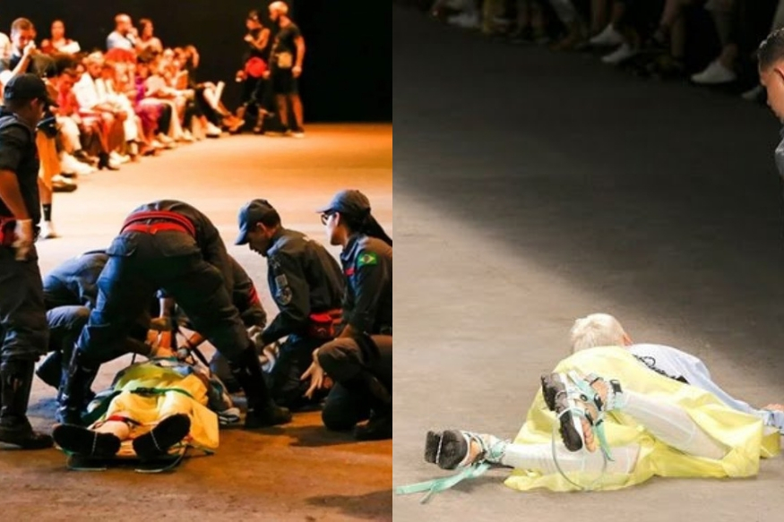 कॅटवॉक करतानाच चक्कर येऊन जागी कोसळला मॉडेल, रॅम्पवरच झाला मृत्यू