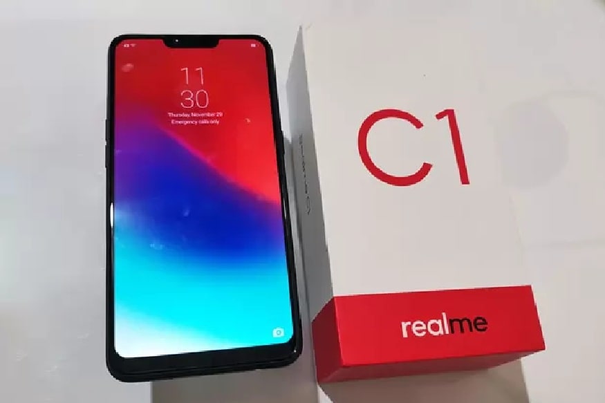 Realme C1 – डीप ब्लॅक आणि ओशन ब्लू या दोन रंगात हा स्मार्टफोन उपलब्ध आहे. याच्या 2GB RAM/32GB स्टोअरेज व्हेरिएंटची किंमत 7,499 रुपये, तर 3GB/32GB व्हेरिएंटची किंमत 8,499 रुपये आहे. Realme C1 ला 6.2 इंचाचा एचडी डिस्प्ले आहे. फोनमध्ये ऑक्टाकोअर क्वालकॉम स्नॅपड्रॅगन 450 प्रोसेसर देण्यात आलं आहे. 13+2 मेगापिक्सल असा रियर ड्युएल कॅमेरा सेटअप, तर 5 मेगापिक्सलचा फ्रंट कॅमेरा आणि 4230 mAh ची बॅटरी यात देण्यात आली आहे. Realme C1 – डीप ब्लॅक आणि ओशन ब्लू या दोन रंगात हा स्मार्टफोन उपलब्ध आहे. याच्या 2GB RAM/32GB स्टोअरेज व्हेरिएंटची किंमत 7,499 रुपये, तर 3GB/32GB व्हेरिएंटची किंमत 8,499 रुपये आहे. Realme C1 ला 6.2 इंचाचा एचडी डिस्प्ले आहे. फोनमध्ये ऑक्टाकोअर क्वालकॉम स्नॅपड्रॅगन 450 प्रोसेसर देण्यात आलं आहे. 13+2 मेगापिक्सल असा रियर ड्युएल कॅमेरा सेटअप, तर 5 मेगापिक्सलचा फ्रंट कॅमेरा आणि 4230 mAh ची बॅटरी यात देण्यात आली आहे.