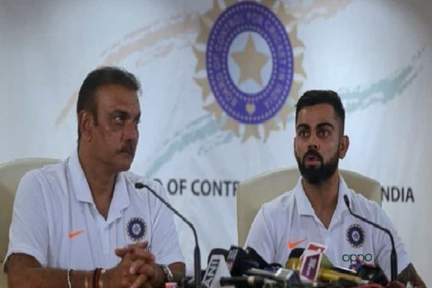 कोहली आणि शास्त्री दोघेही म्हणाले की, भारतीय संघ यावेळी पूर्ण ताकदीने उतरणार असून प्रतिस्पर्धी संघ पाहून खेळणार नाही. भारताचा पहिला सामना 5 जूनला दक्षिण आफ्रिकेशी होणार आहे. कोहली आणि शास्त्री दोघेही म्हणाले की, भारतीय संघ यावेळी पूर्ण ताकदीने उतरणार असून प्रतिस्पर्धी संघ पाहून खेळणार नाही. भारताचा पहिला सामना 5 जूनला दक्षिण आफ्रिकेशी होणार आहे.
