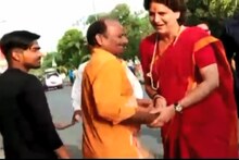 EXCLUSIVE VIDEO मोदी मोदी घोषणा देणाऱ्यांना पाहून प्रियांका भर रस्त्यात गाडीतून उतरल्या आणि...