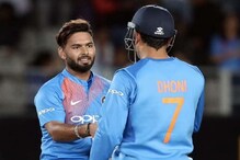World Cup संघातून बाहेर असलेल्या पंतने 'अशा' दिल्या शुभेच्छा! World Cup संघातून बाहेर असलेल्या पंतने 'अशा' दिल्या शुभेच्छा!
