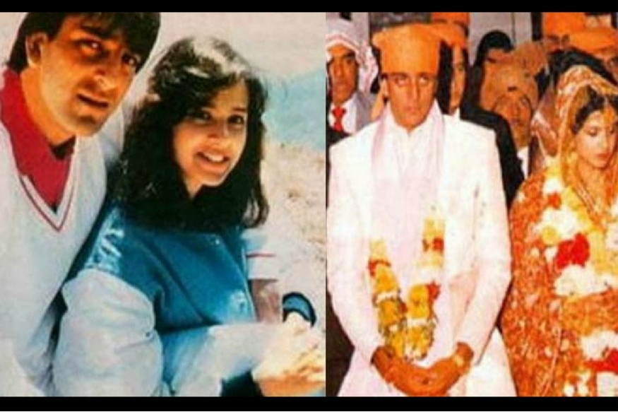 माधुरी नाही तर मेहुणीमुळे तुटलं संजय दत्तचं पहिलं लग्न