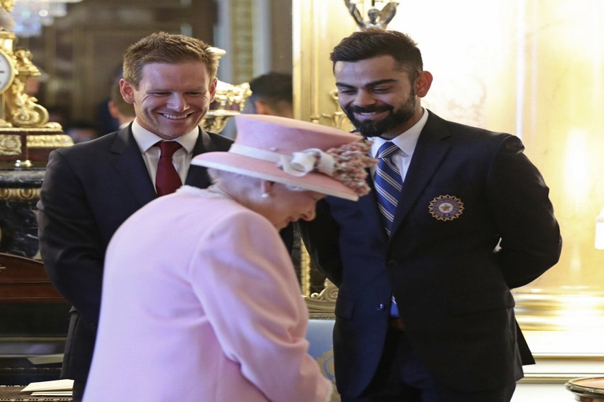 विश्वचषकाच्या पूर्वसंध्येला भारताचा कर्णधार विराट कोहली क्विनला भेटतो तेव्हा...