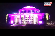 VIDEO: महाराष्ट्र दिनानिमित्त नवी मुंबई महापालिकेवर विद्युत रोषणाई