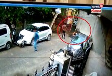 एका पाठोपाठ 4 जणांनी झाडल्या गोळ्या, हत्येचा थरार CCTV मध्ये कैद