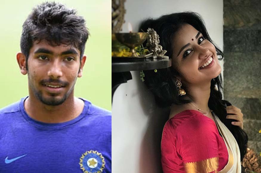 तस्वीरें: बुमराहला या अभिनेत्रीने केलंय क्लीन बोल्ड  पाहा कोण आहे तीर्थ!  icc क्रिकेट विश्व कप के क्रिकेटर-जसप्रीत-बुमराह-डेटिंग-प्रीमियर-अभिनेत्री-अनुपमा- parameswaran mhsy- News18 Lokmat