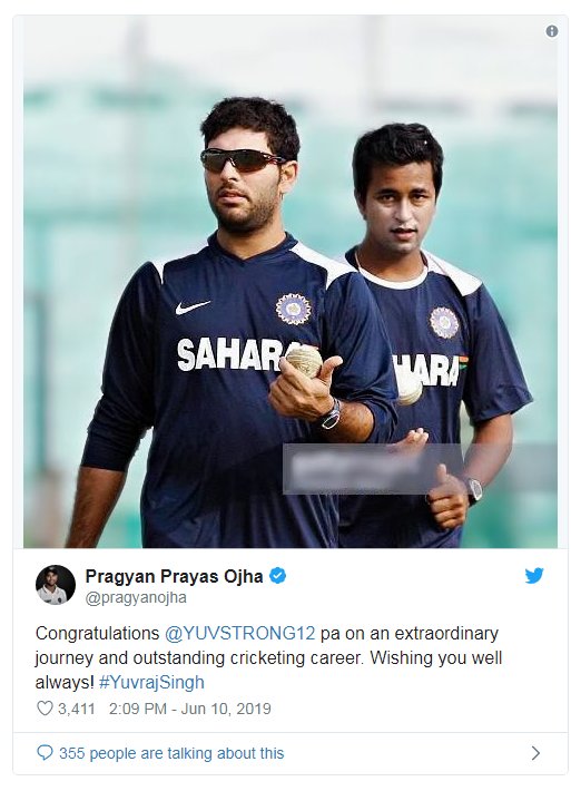 युवराज सिंगने शेवटचा एकदिवसीय सामना 2017 मध्ये खेळला होता. त्यानंतर 2012 मध्ये कसोटी सामना खेळला होता. निवृत्ती जाहीर केल्यानंतर ट्विटरवर युवराज ट्रेंडमध्ये आला आहे. युवराज सिंगने शेवटचा एकदिवसीय सामना 2017 मध्ये खेळला होता. त्यानंतर 2012 मध्ये कसोटी सामना खेळला होता. निवृत्ती जाहीर केल्यानंतर ट्विटरवर युवराज ट्रेंडमध्ये आला आहे.