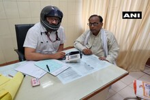 मारहाणीचा निषेध; डॉक्टरांनी हेल्मेट घालून केली रुग्णांची तपासणी