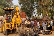 नाशिकमध्ये रिक्षांविरोधात RTOची मोठी कारवाई; स्क्रॅपसाठी JCBचा वापर