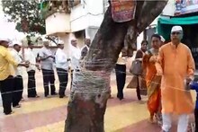 VIDEO : पिंपरीमध्ये सत्यवानांनी 'अशी' साजरी केली वटपौर्णिमा