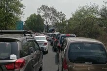 मुंबई-पुणे महामार्गावर वाहतूक कोंडी, 5 किमीपर्यंत लांबच लांब रांगा