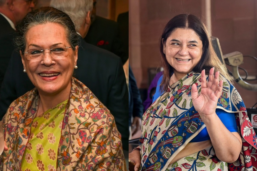 सोनिया आणि मनेका गांधी जेव्हा समोरासमोर भेटल्या तेव्हा नेमकं काय झालं?