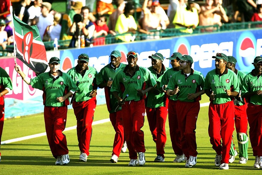 2003च्या वर्ल्ड कपमध्ये पुन्हा एकदा केनिया संघाने आपले वर्चस्व दाखवले. यावेळी केनिया संघाने श्रीलंकेची शिकार केली. केनियाने दिलेल्या 211 धावांचे आव्हान श्रीलंकेला पेलावले, परिणामी केनियाने तब्बल 53 धावांनी हा सामना जिंकला. 2003च्या वर्ल्ड कपमध्ये पुन्हा एकदा केनिया संघाने आपले वर्चस्व दाखवले. यावेळी केनिया संघाने श्रीलंकेची शिकार केली. केनियाने दिलेल्या 211 धावांचे आव्हान श्रीलंकेला पेलावले, परिणामी केनियाने तब्बल 53 धावांनी हा सामना जिंकला.
