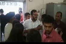 VIDEO : राष्ट्रवादी आणि ABVP च्या कार्यकर्त्यांमध्ये तुफान राडा