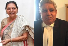 आनंदीबेन पटेल UPच्या राज्यपाल, धनखड ठेवणार 'दीदीं'च्या कारभारावर लक्ष