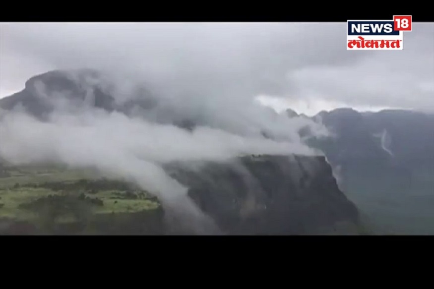 VIDEO: नाणेघाटातील अद्भूत निसर्गाचं सौंदर्य