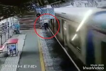 धावत्या लोकलमधून उतरण्याचा प्रयत्न प्रवाशाच्या जीवावर, पाहा थरारक CCTV VIDEO