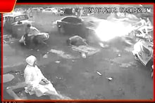 दोघांना धडक देऊन समोरून येत होता मृत्यू, दुचाकीवरून उडी मारली म्हणून वाचला जीव!