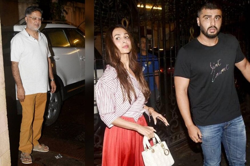 मलायका अर्जुन सोबत तिचे वडील अनिल अरोरा देखील स्पॉट झाले. यावरून लग्नाची बोलणी करण्यासाठी अर्जुन मलायाकाच्या घरी तिच्या पेरेंट्सना भेटायला गेला होता असं म्हटलं जात आहे. मलायका अर्जुन सोबत तिचे वडील अनिल अरोरा देखील स्पॉट झाले. यावरून लग्नाची बोलणी करण्यासाठी अर्जुन मलायाकाच्या घरी तिच्या पेरेंट्सना भेटायला गेला होता असं म्हटलं जात आहे.