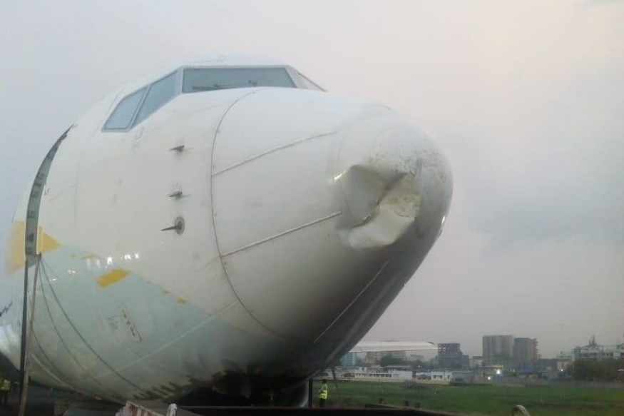 'स्पाईस जेट'च्या अपघातग्रस्त विमानाला हटविण्यात तीन दिवसानंतर यश