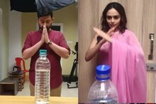 Bottlecapchallenge जे बॉलिवूडकरांना जमलं नाही ते स्वप्नील- अमृताने करून दाखवलं