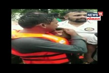 भावुक क्षण! ऑपरेशन 'महालक्ष्मी'मध्ये माकडाचीही सुटका, NDRF जवानाला अश्रू अनावर